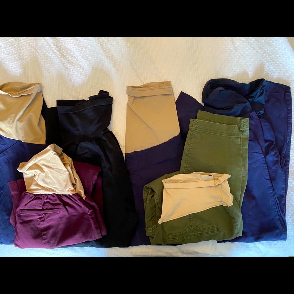 Maternity work pants